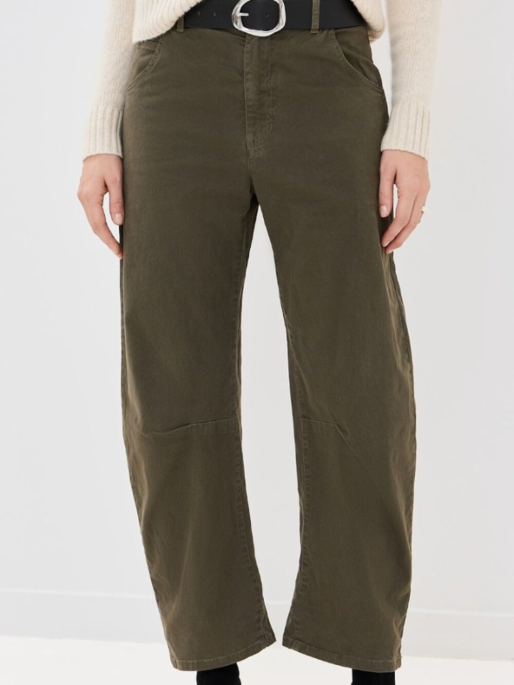 Nili Lotan Emerson Twill Pants, Size 4